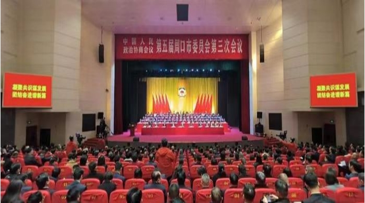 周口华侨医院院长胡园园出席周口市政协会议